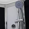 THALASSOR - Cabine douche hydromassante 120 x 90 SILVER Blanc asymétrique droite - vignette