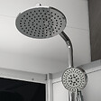 THALASSOR - Cabine douche 90 x 90 SILVER Noir quart de rond - vignette