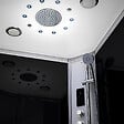 THALASSOR - Cabine hammam 140 x 90 SILVER Noir rectangulaire droite - vignette