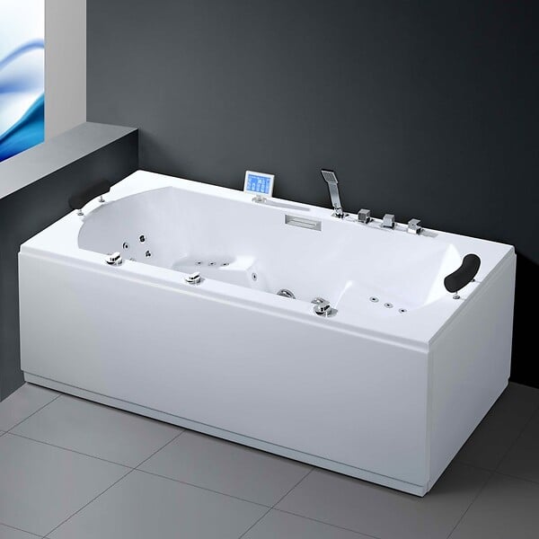 THALASSOR - Baignoire balnéo droite 200x90 cm ARKOS IPOWER - large