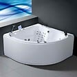 THALASSOR - Baignoire balnéo d'angle 150x150 cm AQUA DROITE IPOWER - vignette