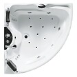 THALASSOR - Baignoire balnéo d'angle 150x150 cm VENISE GAUCHE ICONFORT - vignette