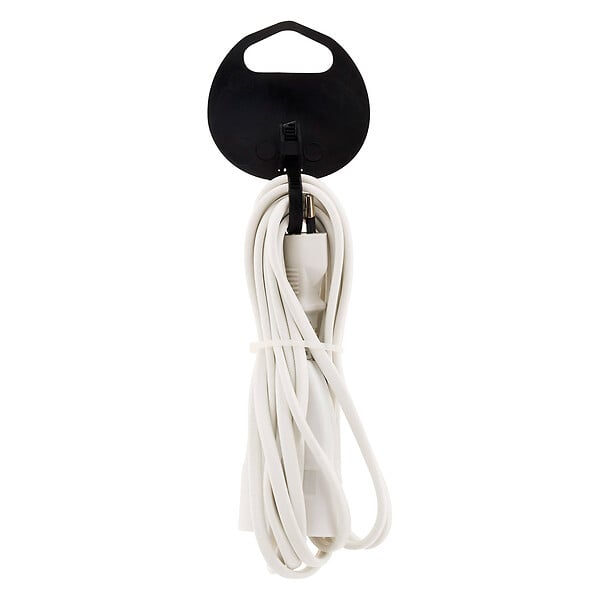 ZENITECH - Rallonge domestique 3m - 1380W 6A - blanc - Zenitech - large