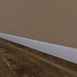 TECNOPROFILS - Plinthe Passe-Câble PVC 50 mm - Gris - 1 m - vignette