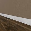 TECNOPROFILS - Plinthe Passe-Câble PVC 50 mm - Frêne Blanc - 1 m - vignette