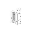 WHIRLPOOL - Réfrigérateur Combiné Intégrable à Glissières 400l - SP408102FR - vignette