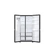LG - réfrigérateur américain 91cm  638l nofrost noir graphite - GSLC40EPPE - vignette