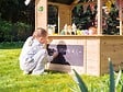 EXIT TOYS - Maisonnette en bois pour enfants Hika - Exit Toys - vignette