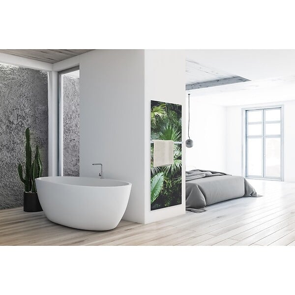 CEANOTHE - Barre sèche-serviette Decowatt 45 cm - large
