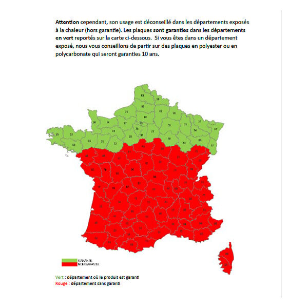 MCCOVER - Film PVC plat en rouleau Translucide légèrement bleuté, L : 20 m, l : 1 m, E : 1 mm - large