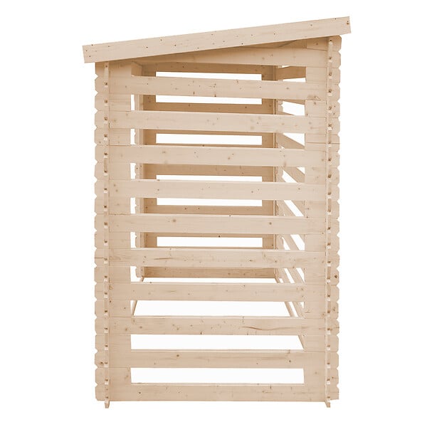 TIMBELA - TIMBELA M202 - Abri à bûches - H199 x L146 x l232 cm / 2.63 m2 - large