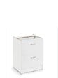 GRUPOALVIC - Meuble bas pour cuisine Laura - 2 casserroliers - L60cm - vignette