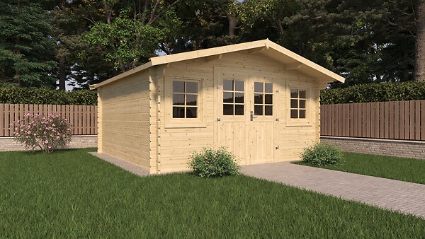 CERLAND - Abri de jardin Stelo - Bois - 13.93m2 - large