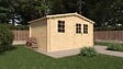 CERLAND - Abri de jardin bois Vallo SU - L.398xH.225.5xP.398cm - vignette