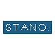 STANO - Receveur de douche 100 x 200 cm extra plat PURE en résine surface ardoisée blanc Grille blanche - vignette
