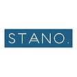 STANO - Receveur de douche 100 x 190 cm extra plat PURE en résine surface ardoisée blanc Grille blanche - vignette
