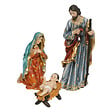 FEERIC LIGHTS & CHRISTMAS - Set de 3 Grands Santons en résine H 66 cm - vignette
