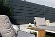 CLOSEA - Kit depart clôture PVC gris - lg : 1m50 x ht :1m30 - vignette