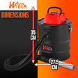 WARM TECH - Vide cendres 800W 15L avec soufflerie - vignette