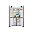 SAMSUNG - réfrigérateur américain 83.3cm 488l ventilé noir mat - RF48A401EB4 - vignette