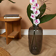 BLOOMIQUE - Vase Magret - Vase noir intérieur - Vase fumé - Vase à fleurs - H40 x Ø19 cm - Vase fait main - vignette