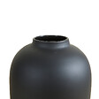 BLOOMIQUE - Vase Magret - Vase noir intérieur - Vase en verre - Vase à fleurs - H40 x Ø19 cm - Vase fait main - vignette