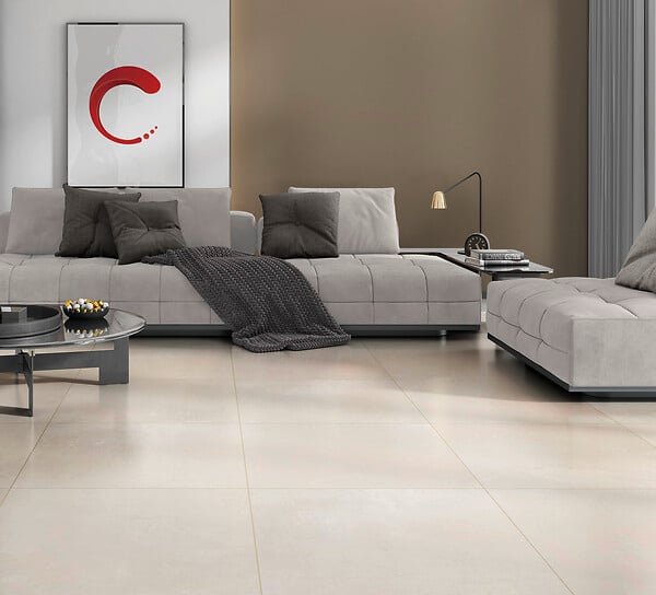 ECOCERAMIC - Sol d'intérieur Aston - Marfil - 60.8x60.8cm - 1.85m2/boîte - large
