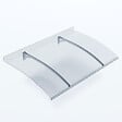 MCCOVER - AUVENT - MARQUISE DE PORTE D'ENTRÉE MÉLANIE Gris clair, L.150 cm, Profondeur totale - 90 cm - vignette