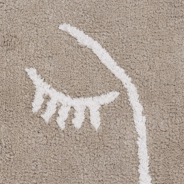 LEVASSEUR - TAP. VISAGE MOAI  50X80cm - large