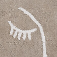 LEVASSEUR - TAP. VISAGE MOAI  50X80cm - vignette