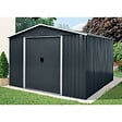 WERKAPRO - Abri jardin métal 10,4m2  3,24 x 3,22 x h2,05m - vignette