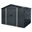 WERKAPRO - Abri jardin en métal 6,90m2  2,60 x 2,79 x H2,02m - vignette