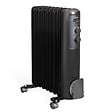 LIVOO - Radiateur Bain D'huile 2000w Noir - DOM502 - vignette