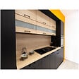 CUISINEANDCIE - Cuisineandcie - Meuble bas de cuisine Lovia Noir mat 1 porte L 50 cm - vignette