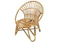 JARDILINE - Ensemble salon de jardin bohème, fauteuil rotin rond + table basse - Jardiline - vignette