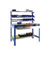 SIMON RACK - Simon Rack - Kit Etabli 1440x900x600mm Charge 400Kg - SIMONWORK BT-1 BOX 900 BLEU/BOIS SIMONRACK - vignette
