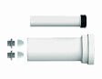 SIAMP - Kit de liaison cuvette standard Siamp - Droit - Avec joint EPDM - Blanc - vignette