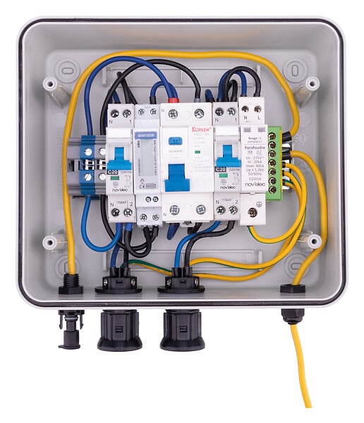 PROTEC - Coffret de protection AC - installation photovoltaïque 4,5kW - Protec - large