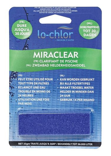 LO-CHLOR - Miraclear cube 35g- clarifiant piscine spa - large