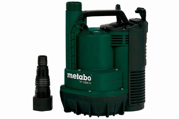 METABO - Pompe immergée TP 12000 SI pour eaux claires - 600W - hauteur de refoulement max. 9m - large