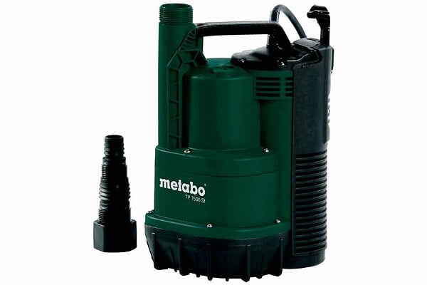 METABO - Pompe immergée TP 7500 SI pour eaux claires - 300W - hauteur de refoulement max. 6,5m - large