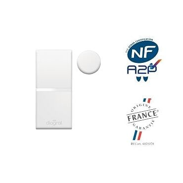 DIAGRAL - Détecteur d'ouverture miniature blanc Diagral DIAG39APX - large