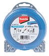 MAKITA - Fil de coupe hélicoïdal MAKITA E-01731 pour débroussailleuse Ø1,65mm 15m - vignette