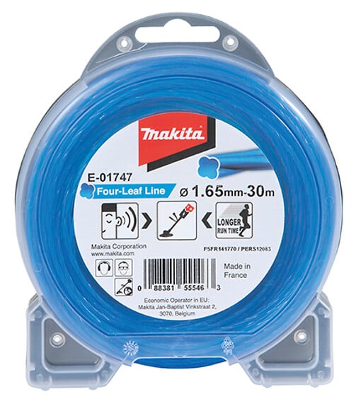 MAKITA - Fil de coupe hélicoïdal MAKITA E-01747 pour débroussailleuse Ø1,65mm 30m - large