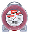 MAKITA - Fil de coupe hélicoïdal MAKITA E-01828 pour débroussailleuse Ø2,7mm 15m - vignette