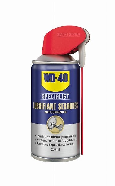 WD-40 - Lubrifiant serrures 250 ml système professionnel - WD40 - 33303 - large