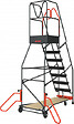 FIMM - Escabeau de rayonnage 8 marches à  immobilisation automatique 150 kg - FIMM - 830008813 - vignette