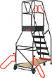 FIMM - Escabeau de rayonnage 6 marches à  immobilisation automatique 150 kg - FIMM - 830008811 - vignette