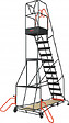 FIMM - Escabeau de rayonnage 12 marches à  immobilisation automatique 150 kg - FIMM - 830008817 - vignette