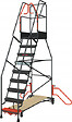 FIMM - Escabeau de rayonnage 9 marches à  immobilisation automatique 150 kg - FIMM - 830008814 - vignette